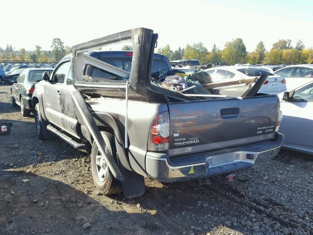 5TFTU4GN9DX038690 - 2013 TOYOTA TACOMA PRE GRAY photo 3