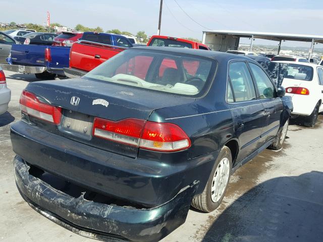 1HGCG56421A101974 - 2001 HONDA ACCORD GREEN photo 4