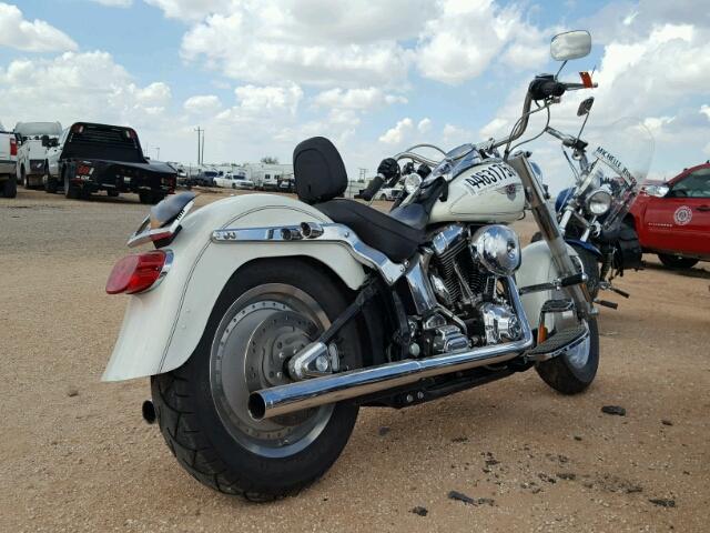 1HD1BMY15YY042775 - 2000 HARLEY-DAVIDSON FLSTF WHITE photo 4