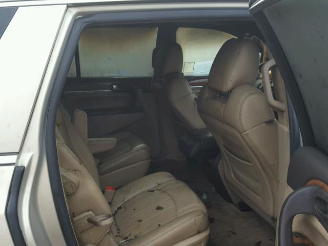 5GAER23738J272694 - 2008 BUICK ENCLAVE CX TAN photo 6