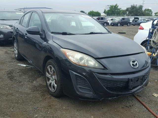 JM1BL1SG6A1352561 - 2010 MAZDA 3 I BLACK photo 1