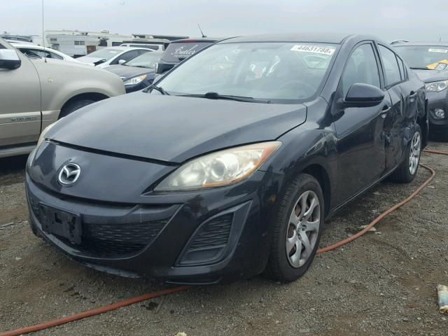 JM1BL1SG6A1352561 - 2010 MAZDA 3 I BLACK photo 2