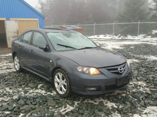 JM1BK323891255434 - 2009 MAZDA 3 S GRAY photo 1