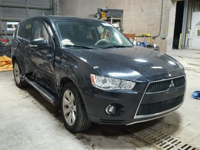 JA4JT5AX5AZ006033 - 2010 MITSUBISHI OUTLANDER BLACK photo 1