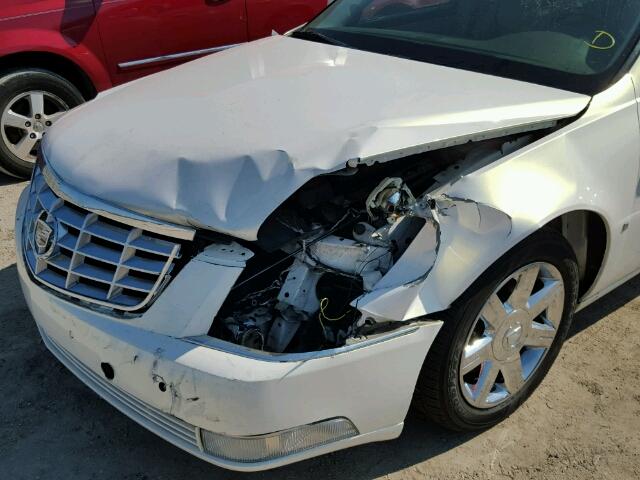 1G6KD57Y26U238250 - 2006 CADILLAC DTS WHITE photo 9