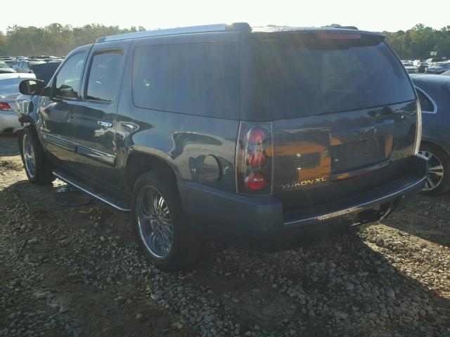 1GKFK66827J240230 - 2007 GMC YUKON XL GREEN photo 3