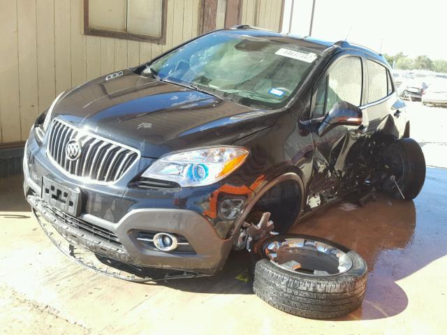 KL4CJDSB7EB548258 - 2014 BUICK ENCORE PRE BLACK photo 2