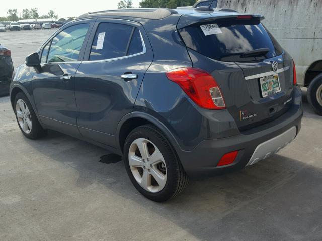 KL4CJASB0GB689092 - 2016 BUICK ENCORE GRAY photo 3