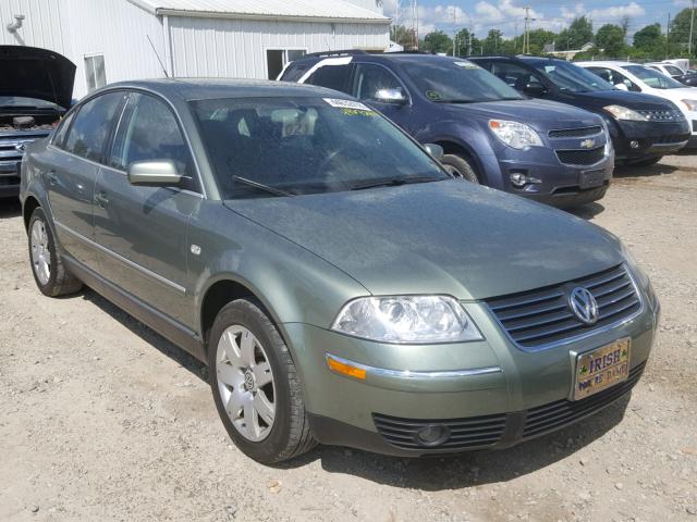 WVWRH63B13P040955 - 2003 VOLKSWAGEN PASSAT GLX GREEN photo 1