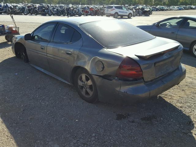 2G2WP522751134294 - 2005 PONTIAC GRAND PRIX GRAY photo 3