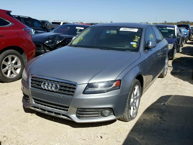 WAULF78K69N029400 - 2009 AUDI A4 GRAY photo 2