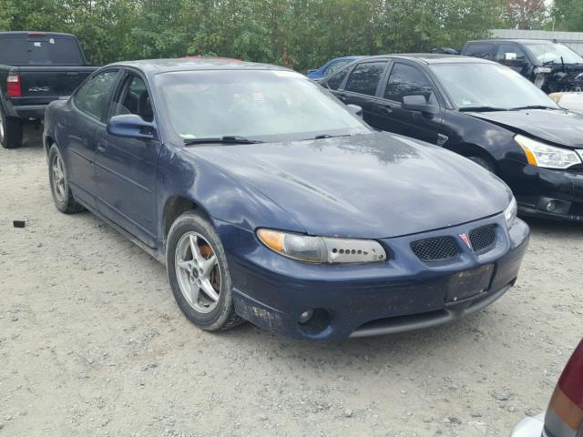 1G2WP52K3YF175809 - 2000 PONTIAC GRAND PRIX BLUE photo 1