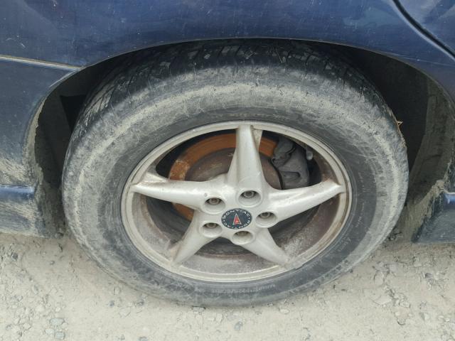 1G2WP52K3YF175809 - 2000 PONTIAC GRAND PRIX BLUE photo 9