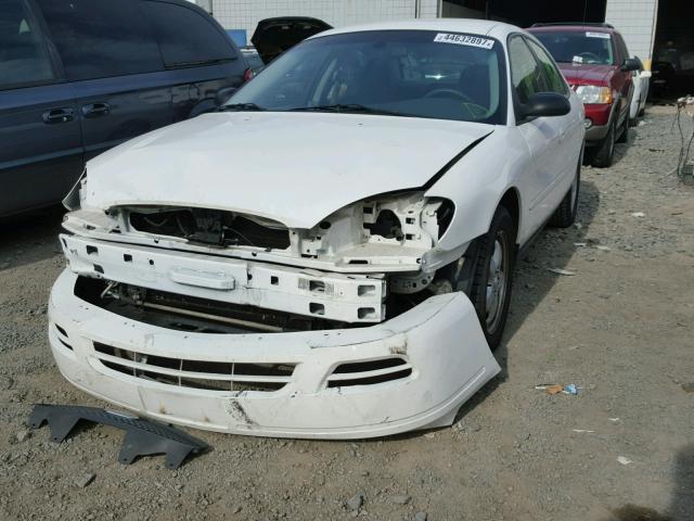 1FAFP53U17A188765 - 2007 FORD TAURUS WHITE photo 2