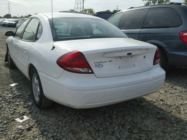 1FAFP53U17A188765 - 2007 FORD TAURUS WHITE photo 3