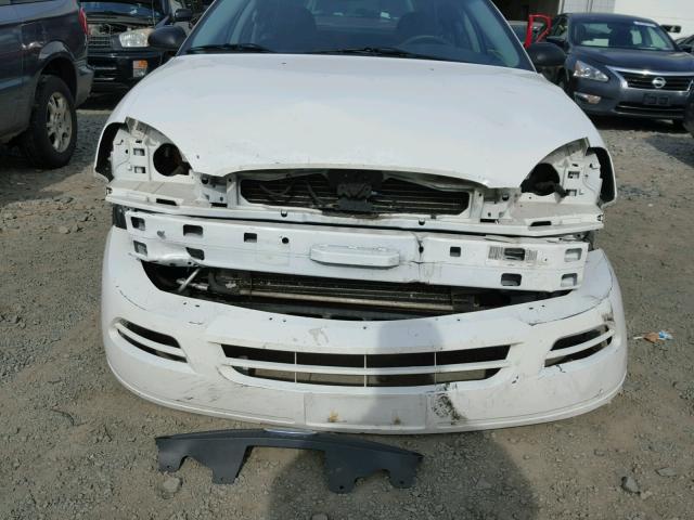 1FAFP53U17A188765 - 2007 FORD TAURUS WHITE photo 9