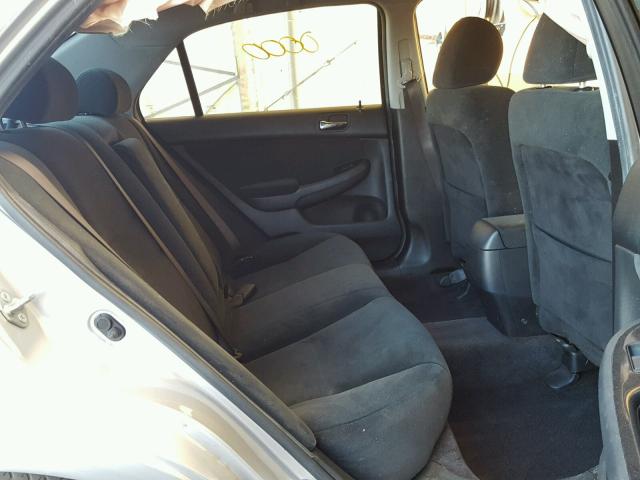 1HGCM56366A141532 - 2006 HONDA ACCORD SILVER photo 6