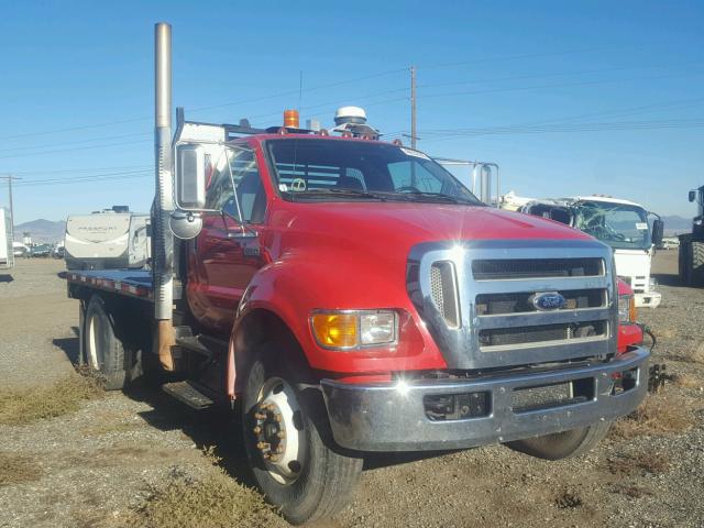 3FRXF75G49V218381 - 2009 FORD F750 SUPER RED photo 1