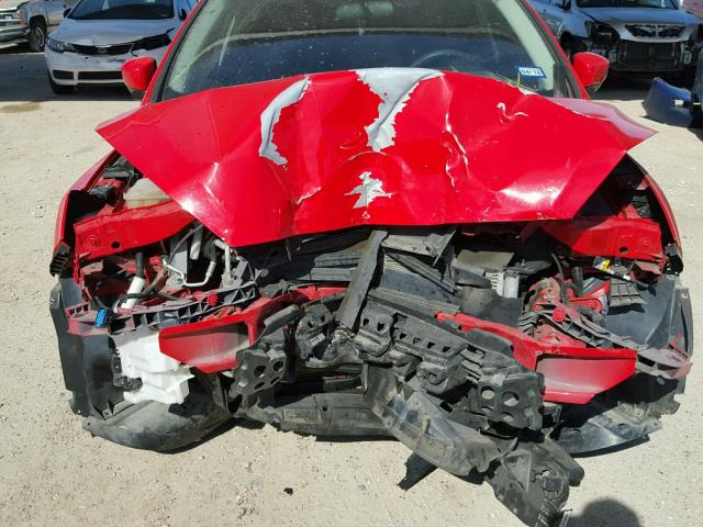 1FADP3F26FL243820 - 2015 FORD FOCUS SE RED photo 9