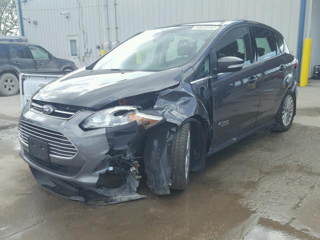 1FADP5CUXFL111094 - 2015 FORD C-MAX CHARCOAL photo 2