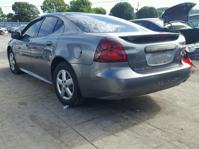 2G2WP542051188162 - 2005 PONTIAC GRAND PRIX GRAY photo 3