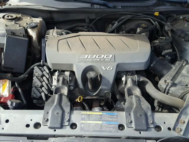 2G2WP542051188162 - 2005 PONTIAC GRAND PRIX GRAY photo 7