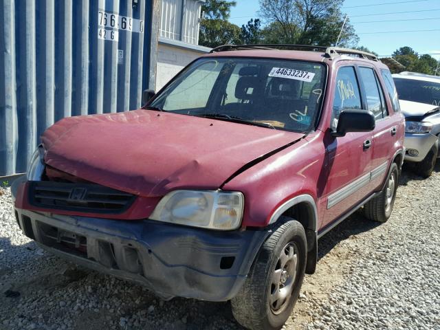 JHLRD2842WC017214 - 1998 HONDA CR-V LX RED photo 2