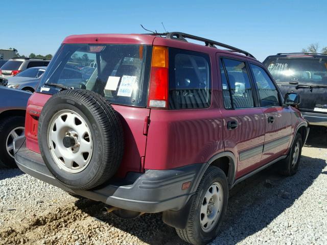 JHLRD2842WC017214 - 1998 HONDA CR-V LX RED photo 4