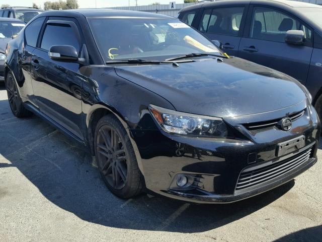 JTKJF5C7XD3051947 - 2013 TOYOTA SCION TC 黑色 照片 1