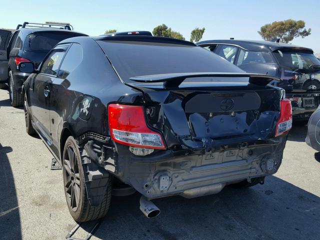JTKJF5C7XD3051947 - 2013 TOYOTA SCION TC 黑色 照片 3