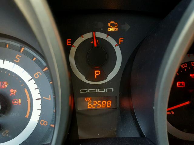 JTKJF5C7XD3051947 - 2013 TOYOTA SCION TC 黑色 照片 8