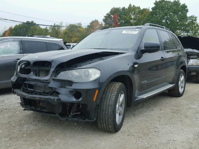 5UXFE4C51AL277653 - 2010 BMW X5 XDRIVE3 BLACK photo 2