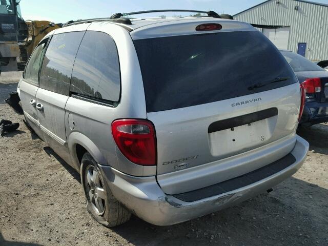 1D4GP25R54B540390 - 2004 DODGE CARAVAN SE GRAY photo 3