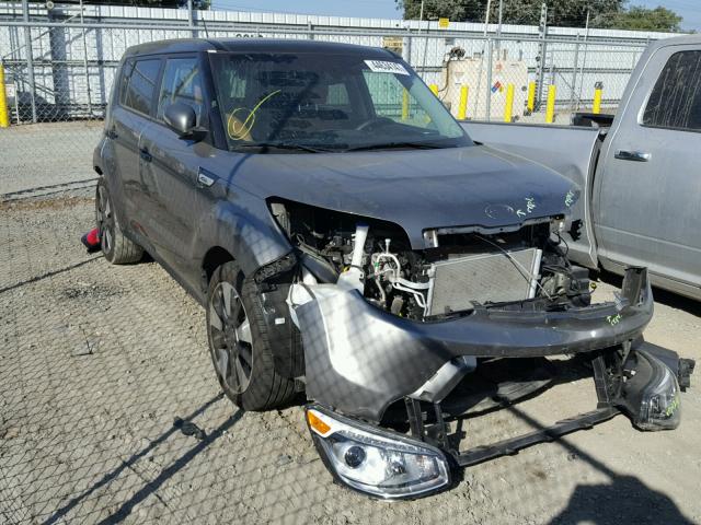 KNDJX3A54G7256235 - 2016 KIA SOUL ! GRAY photo 1