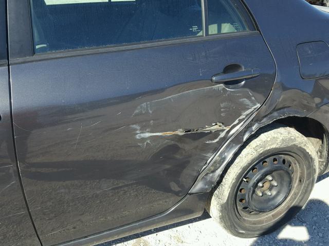 5YFBU4EE5CP052114 - 2012 TOYOTA COROLLA BA CHARCOAL photo 9