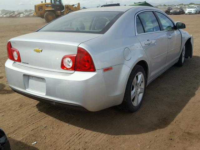 1G1ZA5EU2CF391207 - 2012 CHEVROLET MALIBU LS 银色 照片 4