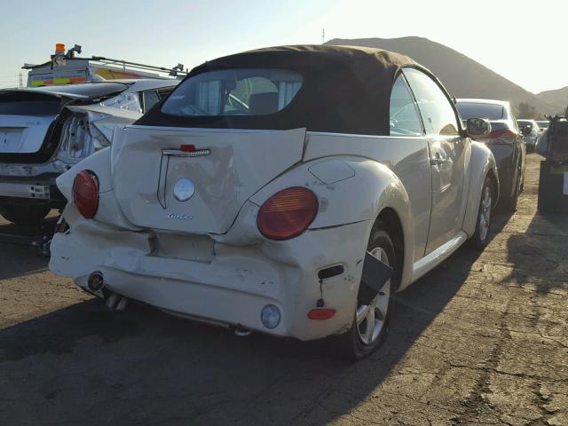 3VWCD31Y04M341955 - 2004 VOLKSWAGEN NEW BEETLE 奶油色 照片 4
