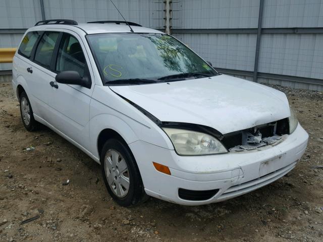 1FAHP36NX7W168566 - 2007 FORD FOCUS ZXW WHITE photo 1