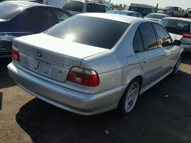 WBADN53431GC96462 - 2001 BMW 540 I SILVER photo 4