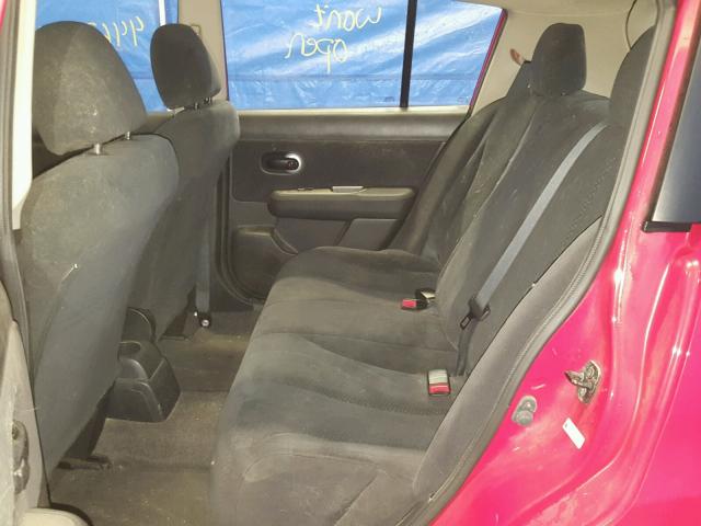 3N1BC1CP8CK271791 - 2012 NISSAN VERSA S RED photo 6