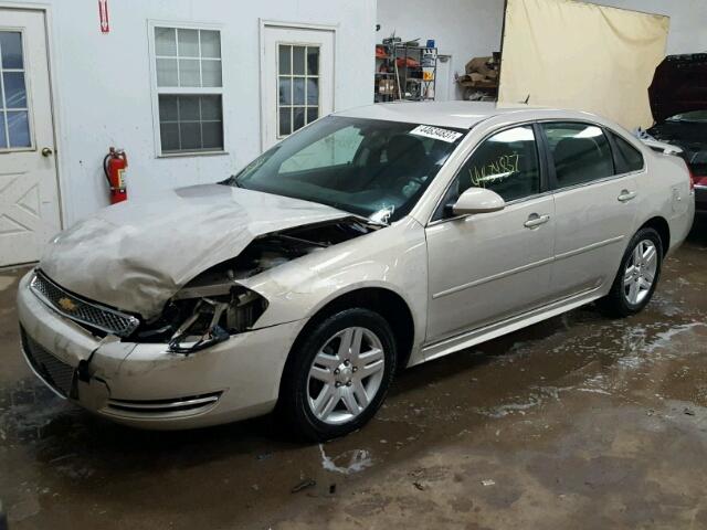 2G1WB5E34C1235734 - 2012 CHEVROLET IMPALA GRAY photo 2