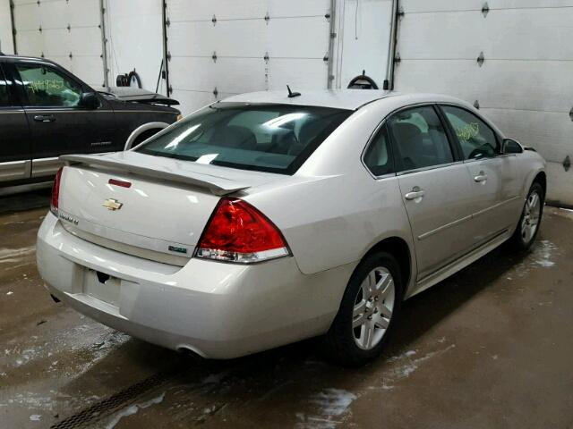 2G1WB5E34C1235734 - 2012 CHEVROLET IMPALA GRAY photo 4