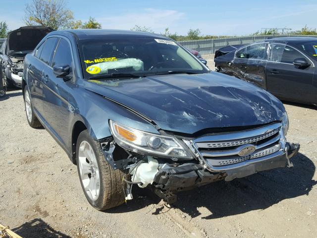 1FAHP2EW6AG112355 - 2010 FORD TAURUS SEL BLUE photo 1