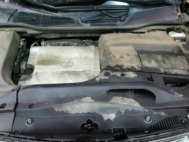 2T2ZK1BA4DC106858 - 2013 LEXUS RX 350 GOLD photo 7