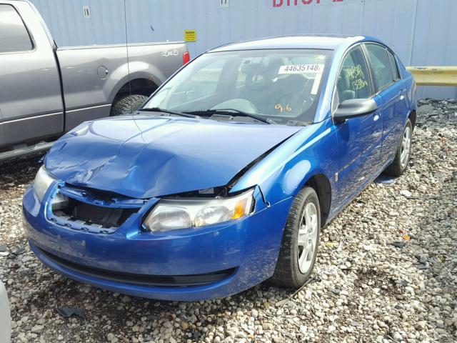 1G8AJ55F16Z156476 - 2006 SATURN ION LEVEL BLUE photo 2