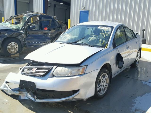 1G8AJ52FX5Z108638 - 2005 SATURN ION LEVEL SILVER photo 2