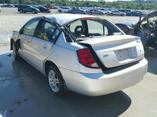 1G8AJ52FX5Z108638 - 2005 SATURN ION LEVEL SILVER photo 3