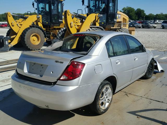 1G8AJ52FX5Z108638 - 2005 SATURN ION LEVEL SILVER photo 4