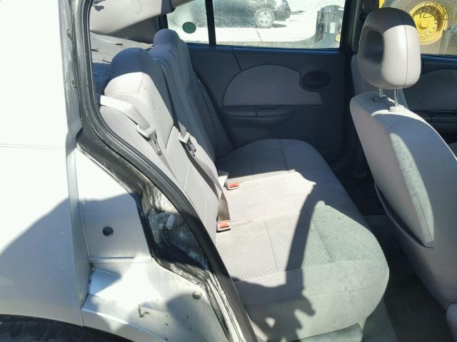 1G8AJ52FX5Z108638 - 2005 SATURN ION LEVEL SILVER photo 6