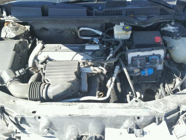 1G8AJ52FX5Z108638 - 2005 SATURN ION LEVEL SILVER photo 7